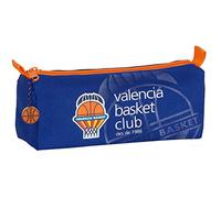 SAFTA- Valencia Basket Portatodo, Color Azul/Naranja, 260x120x150 mm (M742)