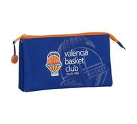 SAFTA- Valencia Basket Portatodo, Color Azul/Naranja, 320x150x420 mm (M744)