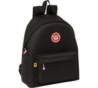 Safta - Varios Mochila Porcinos FC, Unisex, Black