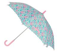 Safta VMB Mint Paradise - Paraguas Manual, 8 Paneles, Varillas Metálicas, Cómodo y Versátil, Calidad y Resistencia, 48 cm, Material Poliéster, Color Verde menta