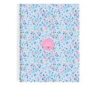 Safta VMB PARAÍSO - Cuaderno 120 Hojas, Tapas Duras, Ideal para Niños de Diferentes Edades, Cómodo y Versátil, Calidad y Resistencia, 21.5x31 cm