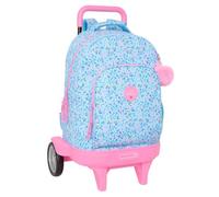 Safta VMB PARAÍSO - Mochila Grande con Ruedas, Compact Evolución, Extraíble, Ideal para Niños de Diferentes Edades, Cómoda y Versátil, Calidad y Resistencia, 33x22x45 cm