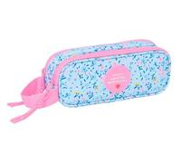 Safta Portatodo doble VMB PARAÍSO – Estuche infantil cómodo, versátil y resistente 21x6x8 cm