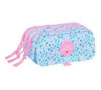 Safta VMB PARAÍSO - Portatodo Triple Big, Estuche Infantil, Estuche Niño, Ideal para Niños en Edad Escolar, Cómodo y Versátil, Calidad y Resistencia, 21.5x8x10 cm