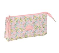 Safta VMB - Portatodo Triple, Estuche Infantil, Estuche Niño, Ideal para Niños en Edad Escolar, Cómodo y Versátil, Calidad y Resistencia, 22x3x12 cm