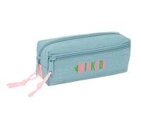 Safta WICKED - Portatodo Triple Pequeño, Estuche Infantil, Estuche Niño, Ideal para Niños en Edad Escolar, Cómodo y Versátil, Calidad y Resistencia, 22x6x8.5 cm