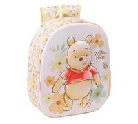 WINNIE THE POOH - Mochila Escolar, con Diseño 3D, Ideal para Niños de Diferentes Edades, Cómoda y Versátil, Calidad y Resistencia, 27x10x33 cm