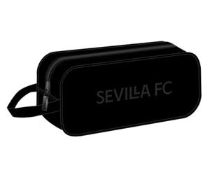Safta Zapatillero Mediano de Sevilla FC Teen, 340x140x150 mm, Color Negra, Estándar (642294765)