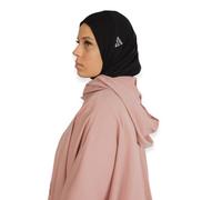 Safwa® Hijab Sport Mujer SafwaFlow™ Transpirable y Ligera, Anti-Transpiración, Mantenimiento Perfecto, Comodidad Activo, Ideal Fitness Running Musculatura Trabajo, Negro , Taille unique