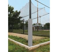 SAFWELAU Almohadilla Protectora Almohadilla para Poste de Baloncesto Palo de Baloncesto al Aire Libre Acolchado, 4 pies Cubierta de protección de Espuma de Uso(Grey,2.5"x2.5" (6x6cm))