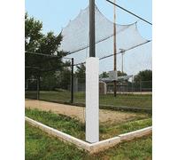 SAFWELAU Almohadilla Protectora Almohadilla para Poste de Baloncesto Palo de Baloncesto al Aire Libre Acolchado, 4 pies Cubierta de protección de Espuma de Uso(White,8.5"x8.5" (21.5x21.5cm))
