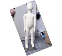 SAFWELAU Modistas De Moda Maniquí de Costura Maniquí Infantil Niña/Niños Cuerpo Completo 1-14 años, Soporte para Modelo de Costura para niños pequeños, Formas de Vestido Completas Que se Pueden Fija