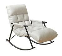SAFWELAU Silla acolchada de suelo Sillón Reclinable Silla mecedora para sala de estar con bolsillo lateral, silla de lectura de enfermería, Silla de gravedad cero por Sala de estar, hogar y oficina, b
