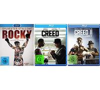 Saga Completa de Rocky 1-6 en Caja + Creed - El Legado de Rocky Parte 1+2 [Set de Blu-ray]