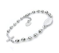 SAGA GIOIELLI - Pulsera Rosario para mujer/hombre, idea de regalo para amiga especial, hermanas, madre, abuela