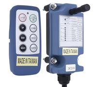 Saga-L8 Mini Mando a distancia inalámbrico para grúa puente grúa para 6 canales botones 12-24V Industrial Polipasto Eléctrico Cabrestante Remolque basculante Radio Transmisor y receptor