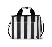 Sagaform Bolsa refrigeración City grande 20 L Negro-blanco