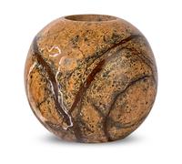 Sagaform Candelabro Sten Ø6 cm Mármol bosque marrón