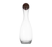 Sagaform Jarra con bola de corcho Nature 1.5 l transparente-marrón oscuro
