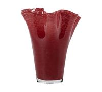 Sagaform Jarrón Viva grande 24.5 cm Burdeos