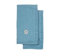 Sagaform Paños de cocina Eden denim 50x70 cm 2-pack Azul