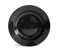 Sagaform Plato esmalatado Doris Ø20 cm Negro