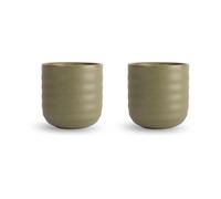 Sagaform Set de 2 tazas Ellen 18 cl verde