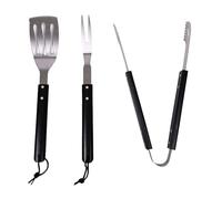 Sagaform Set de grill Fredde BBQ 3 piezas negro