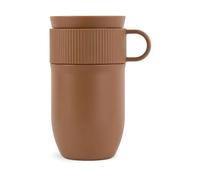 Sagaform Taza térmica para coche Ted 28 cm Caramelo