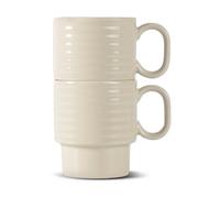 Sagaform Tazas de café Coffee & More. 2-pack Beige