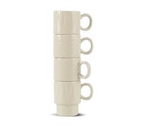 Sagaform Tazas espresso Coffee & More. 4-pack Beige
