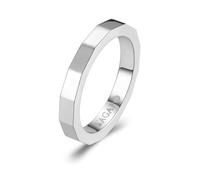 S'Agapõ Anillo de hombre de acero | Colección For Love - SFV48, 21, Acero inoxidable, Sin piedras preciosas