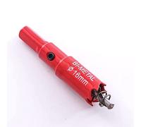 SagaSave 16 mm HSS - Sierra de agujero bimetálica con cortador de perforación de agujero de maíz, cortador de agujeros para acero inoxidable, metal, madera, plástico, 0.62 pulgadas 1 pieza