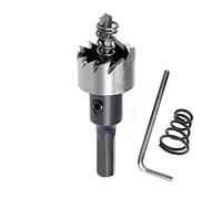 SagaSave 22MM Brocas de acero de alta velocidad de carburo, cortador de agujeros resistente para metal, acero inoxidable, cobre, hierro