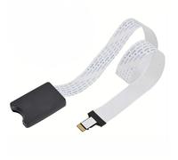 SagaSave Cable alargador de tarjeta micro SD a SD de 25 cm, convertidor flexible adecuado para SanDisk/Arduino/GPS/DVD/DVR/LED pantalla