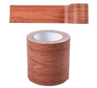 SagaSave Cinta adhesiva de reparación, 57 mm de ancho, 4,57 m cinta adhesiva de imitación de veta de madera, borde de papel tapiz con veta de madera para reparación de rayones en muebles (B)
