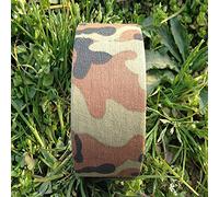 SagaSave Cinta de camuflaje a prueba de agua, cinta de envoltura de camuflaje de 10m, rollo de vendaje elástico protector autoadhesivo para exteriores, grueso, resistente, evita arañazos