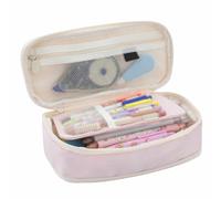 SagaSave Estuche para lápices de papelería, bolsa para bolígrafos de gran capacidad, bolsa de papelería escolar para organización de marcadores, estudiantes, oficina, universidad, escuela secundaria