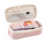 SagaSave Estuche para lápices de papelería, bolsa para bolígrafos de gran capacidad, bolsa de papelería escolar para organización de marcadores, estudiantes, oficina, universidad, escuela secundaria