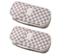 SagaSave Estuche para lápices de papelería, bolsa para bolígrafos de gran capacidad, bolsa de papelería escolar para organización de marcadores, estudiantes, oficina, universidad, escuela secundaria