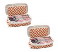 SagaSave Estuche para lápices de papelería, bolsa para bolígrafos de gran capacidad, bolsa de papelería escolar para organización de marcadores, estudiantes, oficina, universidad, escuela secundaria