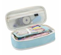 SagaSave Estuche para lápices de papelería, bolsa para bolígrafos de gran capacidad, bolsa de papelería escolar para organización de marcadores, estudiantes, oficina, universidad, escuela secundaria