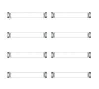 SagaSave Estuche transparente para lápices, cilíndrico acrílico, tubo vacío, caja de regalo, caja de almacenamiento para suministros escolares y de oficina, Transparent