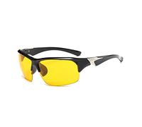 SagaSave Gafas de ciclismo, con estilo UV400, para deportes al aire libre, gafas de sol para hombre y mujer (amarillo)
