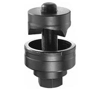 SagaSave - Perforadora de 27,5 mm para chapa de metal, cortador de agujeros hexagonales para fregadero