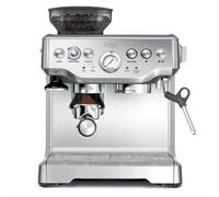 Sage Barista Express, Cafetera con Molinillo, Acero Inoxidable Cepillado | Molinillo Cónico Integrado de 16 Ajustes, Agua a 93°C, Preinfusión a Baja Presión, Texturizado Manual