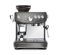 Sage Barista Express Impress, Acero Inoxidable Negro | Sistema de Disco Impress con Prensado de 10 kg, Molinillo Cónico de 25 Ajustes, Dosificación Inteligente
