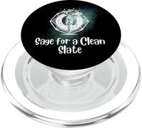 Sage For A Clean Slate Spiritual Quote Sanador Energético Sanador PopSockets PopGrip para MagSafe