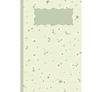 Sage Green Floral Notebook | 6x9” | 120 Pages | Lined Journal for Writing, Notes, and Mindful Moments