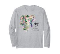 Sage Green Hummingbird Enjoy The Little Things Humming Bird Manga Larga